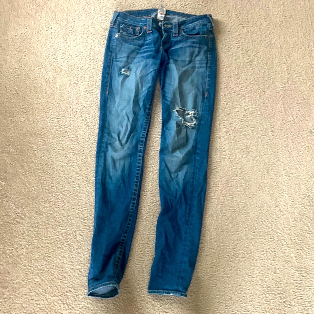 True Religion straight leg jeans sz 29